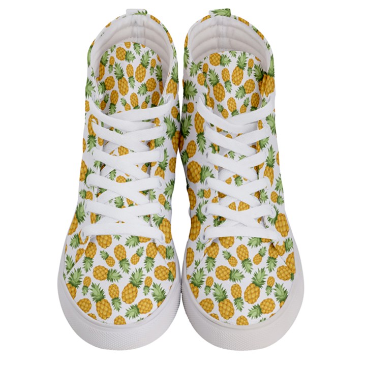 Pineapples Men s Hi-Top Skate Sneakers