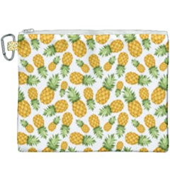 Pineapples Canvas Cosmetic Bag (xxxl) by goljakoff