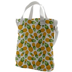 Pineapples Canvas Messenger Bag by goljakoff