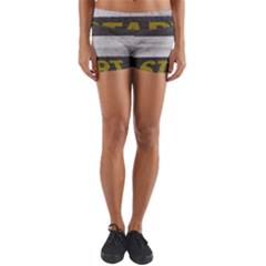 Asphalt Begin Bright Expectation Yoga Shorts