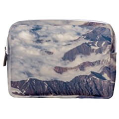 Andes Mountains Aerial View, Chile Make Up Pouch (medium) by dflcprintsclothing