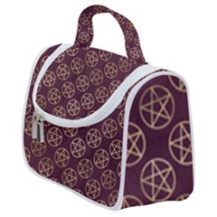 Golden Pentagram Satchel Handbag