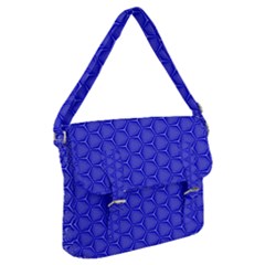 Blue-monday Buckle Messenger Bag