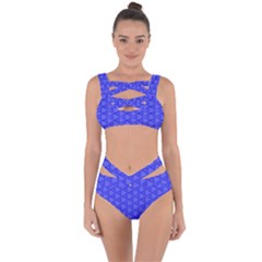 Blue-monday Bandaged Up Bikini Set  by roseblue