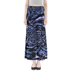 Fractal Madness Full Length Maxi Skirt by MRNStudios