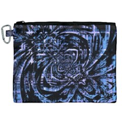 Fractal Madness Canvas Cosmetic Bag (xxl) by MRNStudios