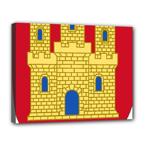 Arms Of Castile Canvas 14  X 11  (stretched) by abbeyz71