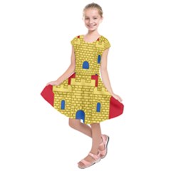 Arms Of Castile Kids  Short Sleeve Dress by abbeyz71