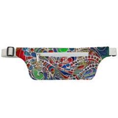 Pop Art - Spirals World 1 Active Waist Bag by EDDArt