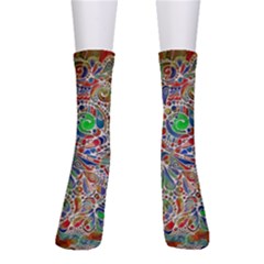 Pop Art - Spirals World 1 Men s Crew Socks