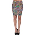 Pop Art - Spirals World 1 Bodycon Skirt View1