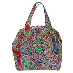 Pop Art - Spirals World 1 Boxy Hand Bag