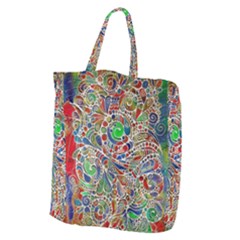 Pop Art - Spirals World 1 Giant Grocery Tote by EDDArt