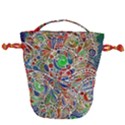 Pop Art - Spirals World 1 Drawstring Bucket Bag View1