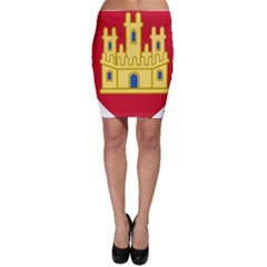 Royal Arms Of Castile  Bodycon Skirt by abbeyz71