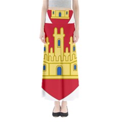 Royal Arms Of Castile  Full Length Maxi Skirt by abbeyz71