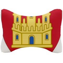 Royal Arms Of Castile  Seat Head Rest Cushion by abbeyz71