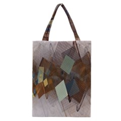 Geometry Diamond Classic Tote Bag by Sparkle