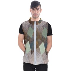 Geometry Diamond Men s Puffer Vest by Sparkle
