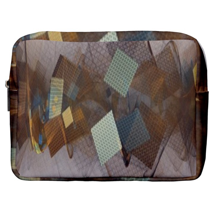 Geometry Diamond Make Up Pouch (Large)