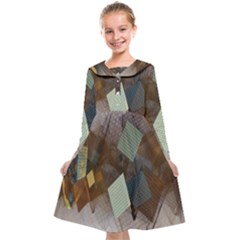 Geometry Diamond Kids  Midi Sailor Dress by Sparkle