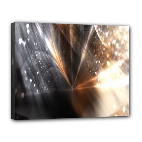 Flash Light Canvas 14  X 11  (stretched) by Sparkle