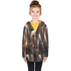 Flash Light Kids  Double Breasted Button Coat by Sparkle