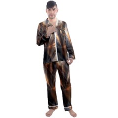 Flash Light Men s Long Sleeve Satin Pyjamas Set by Sparkle