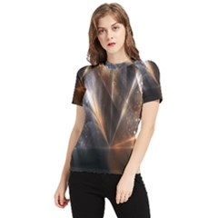 Flash Light Women s Short Sleeve Rash Guard by Sparkle