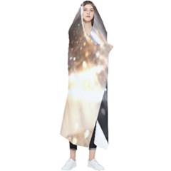 Flash Light Wearable Blanket by Sparkle