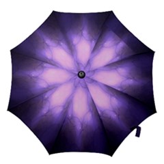 Violet Spark Hook Handle Umbrellas (large) by Sparkle