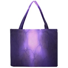 Violet Spark Mini Tote Bag
