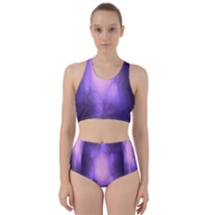 Violet Spark Racer Back Bikini Set by Sparkle