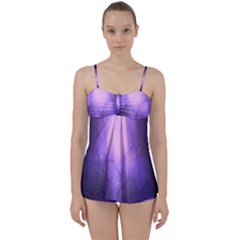 Violet Spark Babydoll Tankini Set by Sparkle