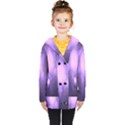 Violet Spark Kids  Double Breasted Button Coat View1