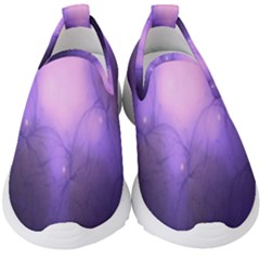 Violet Spark Kids  Slip On Sneakers by Sparkle