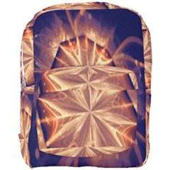 Sun Fractal Full Print Backpack by Sparkle