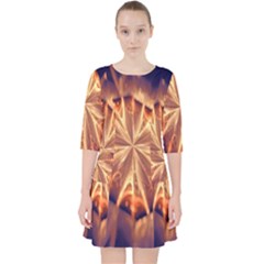 Sun Fractal Pocket Dress by Sparkle