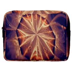 Sun Fractal Make Up Pouch (large) by Sparkle