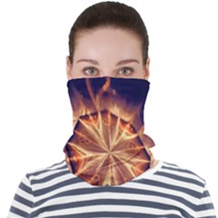 Sun Fractal Face Seamless Bandana (adult) by Sparkle