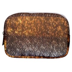 Glitter Gold Make Up Pouch (small) by Sparkle