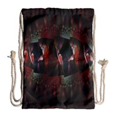 Twist Flower Drawstring Bag (large) by Sparkle