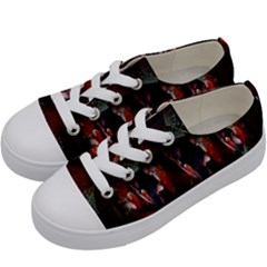 Twist Flower Kids  Low Top Canvas Sneakers by Sparkle