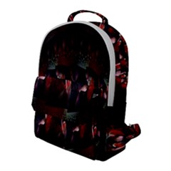 Twist Flower Flap Pocket Backpack (large) by Sparkle