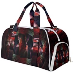 Twist Flower Burner Gym Duffel Bag by Sparkle