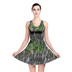 Green Glitter Squre Reversible Skater Dress by Sparkle