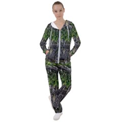 Green Glitter Squre Women s Tracksuit by Sparkle