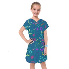 Memphis  Kids  Drop Waist Dress by Sobalvarro