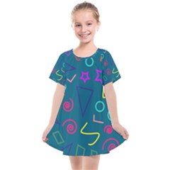 Memphis  Kids  Smock Dress by Sobalvarro