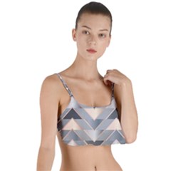 Modern Triangles Layered Top Bikini Top  by LoolyElzayat